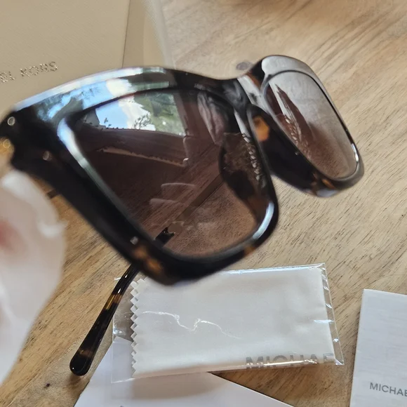 Michael Kors Tortoise Shell Sunglasses - Picture 8 of 11